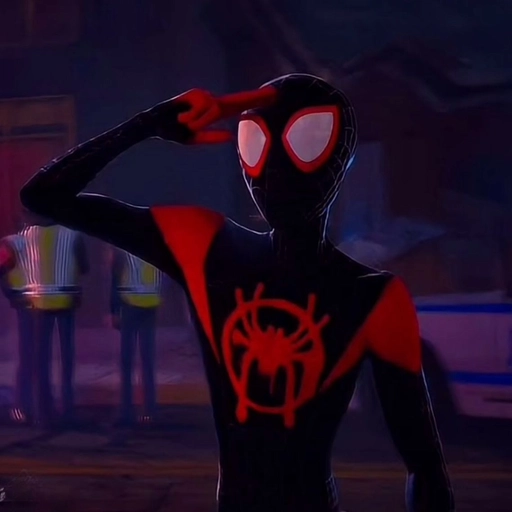 miles morales superhero pfp 