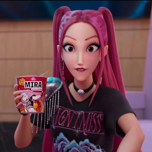 mira demon hunters pfp cartoon