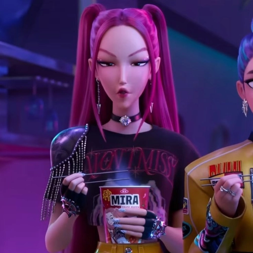 mira demon hunters cartoon pfp