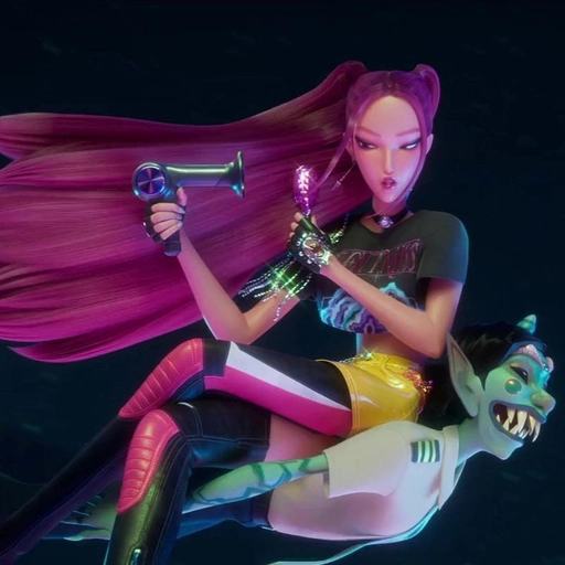 mira demon hunters pfp aesthetic