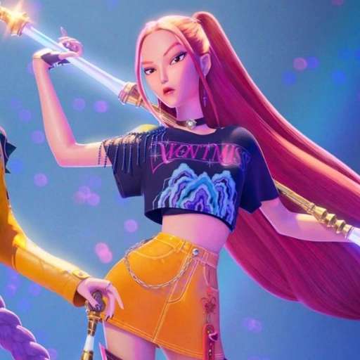 mira demon hunters aesthetic pfp