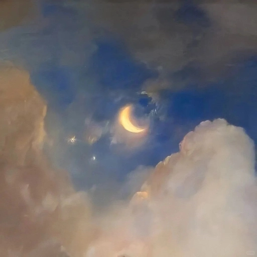 moon aesthetic neon pfp