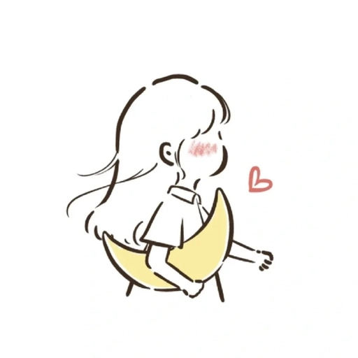 moon aesthetic cartoon pfp