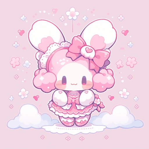 cute my melody aesthetic pfp chibi