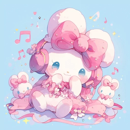 my melody aesthetic pfp whimsical
