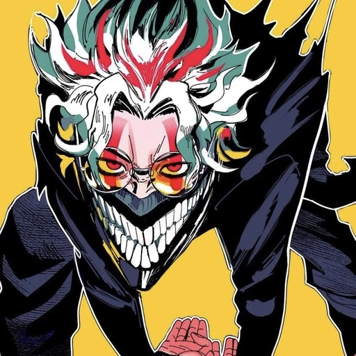 black okarun pfp mysterious vibe