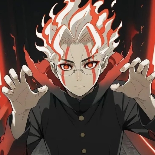 momo ayase and okarun pfp illustration