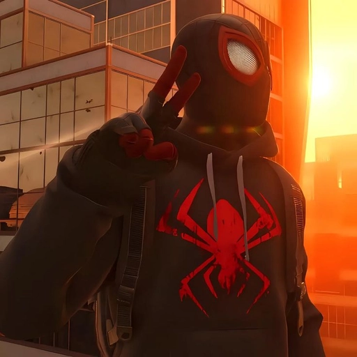 peter parker aesthetic pfp colorful 