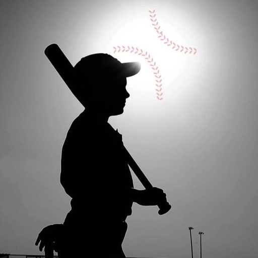 baseball pfp with cap aesthetic