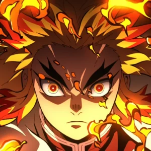 rengoku pfp sword drawn
