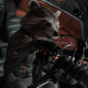 rocket raccoon cartoon pfp