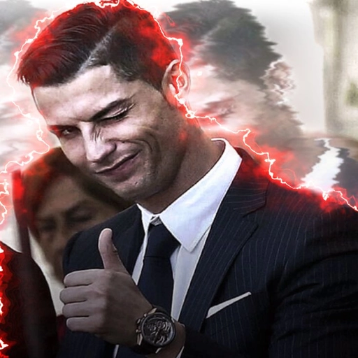 ronaldo pfp 2008 vintage aesthetic