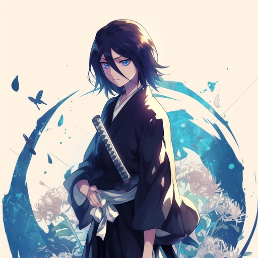 rukia pfp manga version