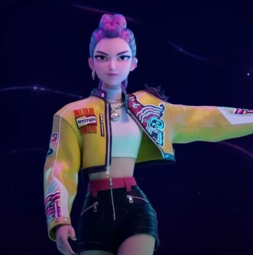 aesthetic rumi kpop demon hunters pfp