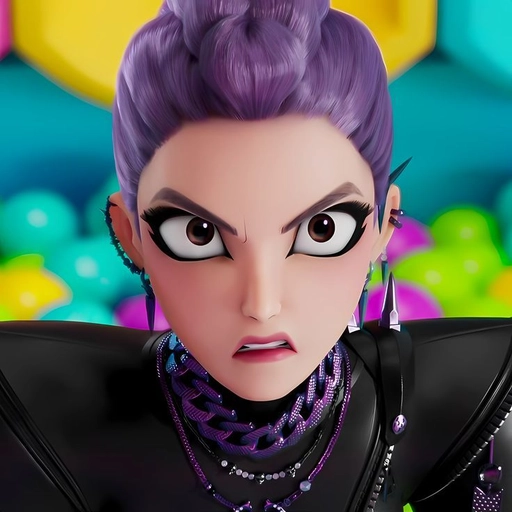 rumi kpop demon hunters pfp anime style