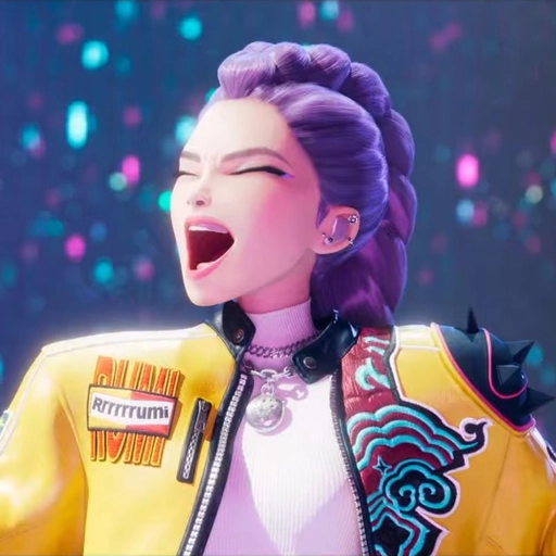 rumi kpop demon hunters pfp 4k