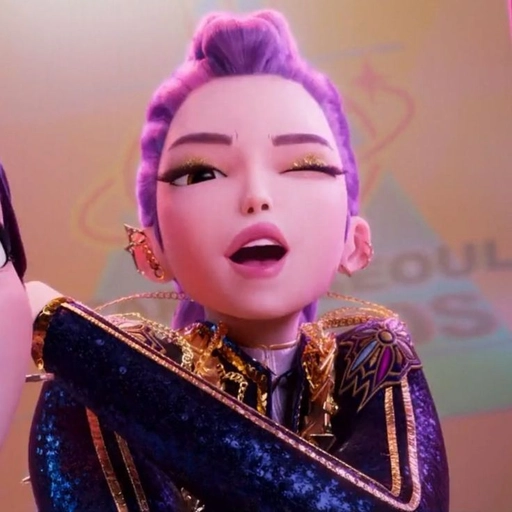 rumi kpop demon hunters pfp chibi