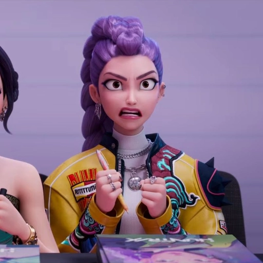 rumi kpop demon hunters pfp light