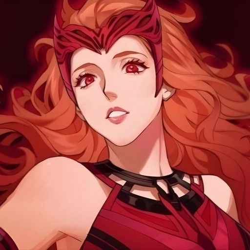 scarlet witch aesthetic profile picture