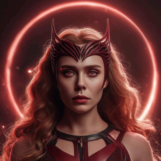 scarlet witch illustration pfp