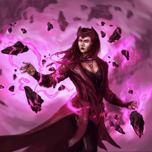 scarlet witch aesthetic pfp