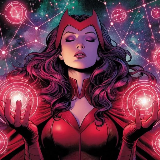 scarlet witch cute aesthetic pfp