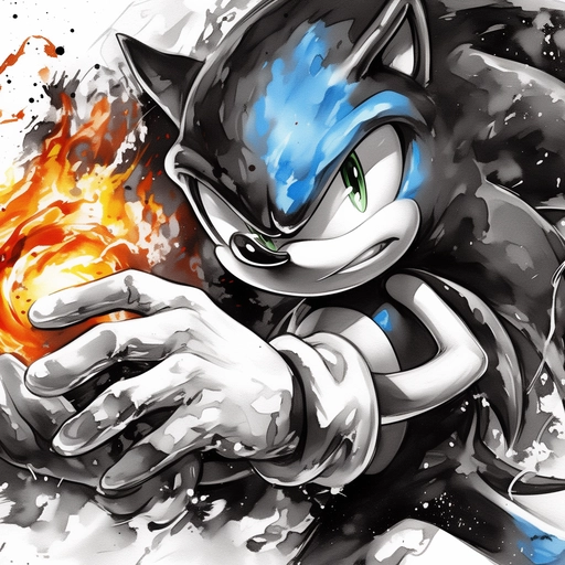 sonic pfp blue streak