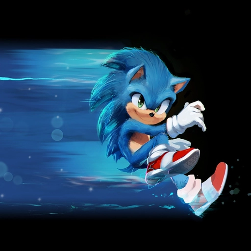 sonic pfp blue hedgehog
