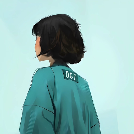 anime style squid game pfp