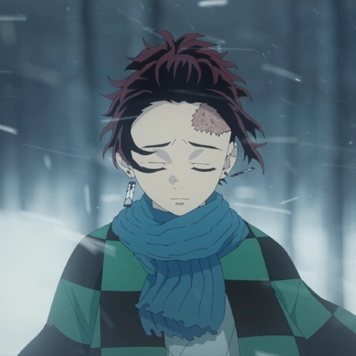 aesthetic tanjiro pfp