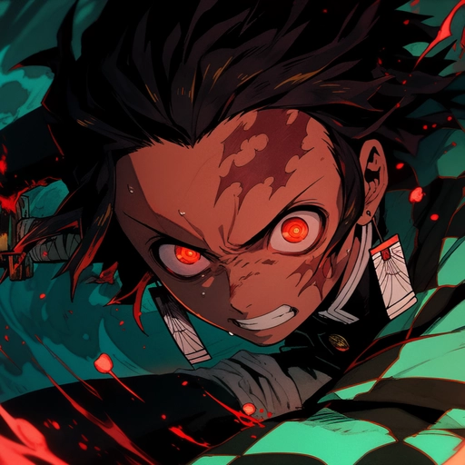 tanjiro cute anime pfp