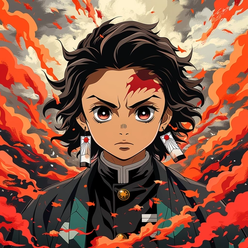 demon slayer aesthetic tanjiro pfp