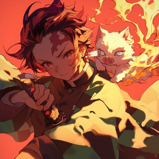 tanjiro kamado 4k pfp