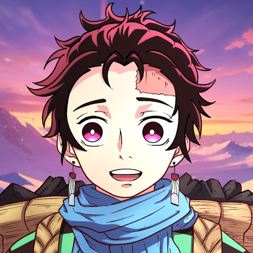 demon king tanjiro 4k pfp