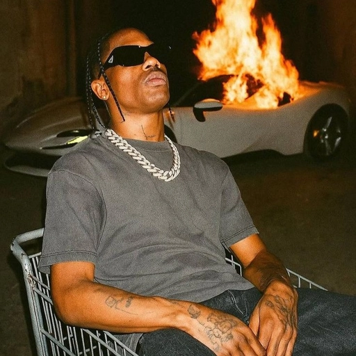 cool travis scott profile picture