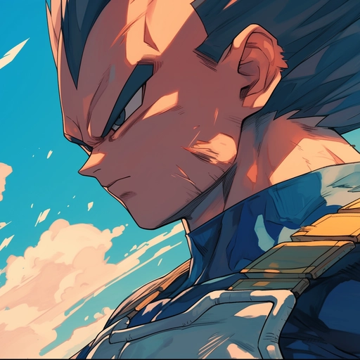 majin vegeta manga pfp