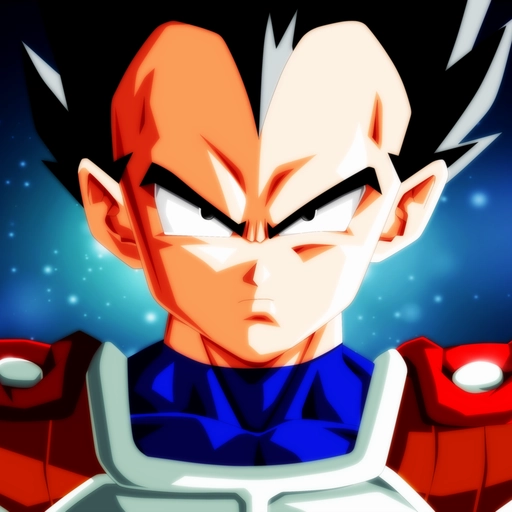 vegeta pfp retro manga