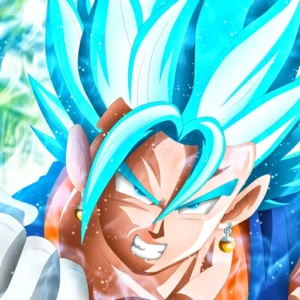 vegito pfp glowing