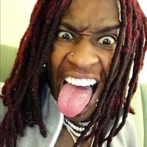 young thug pfp dark theme