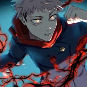 yuji itadori pfp glow