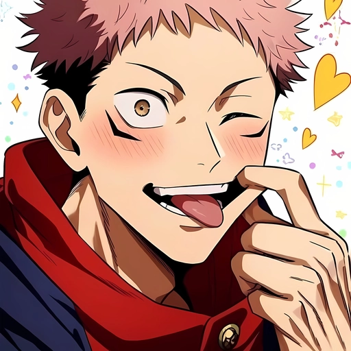 aesthetic yuji pfp design