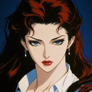 90s retro anime pfp icon