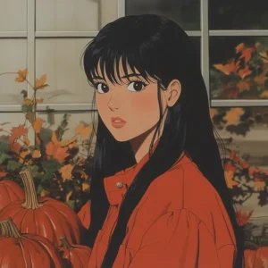 90s anime pfp manga style