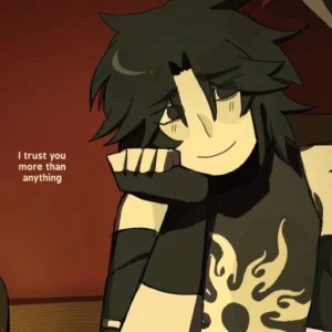 bold azure pfp forsaken