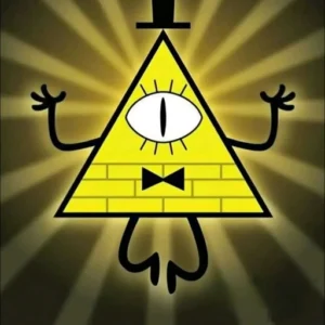 bill cipher pfp aesthetic