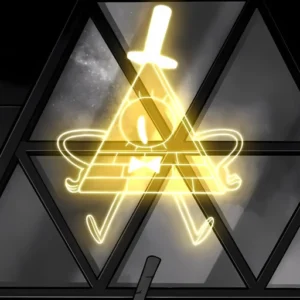 bill cipher halloween pfp spooky