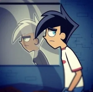 pfp danny phantom icon minimal