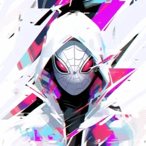 2020 glitchcore pfp edgy look