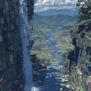 glitchcore pfp vaporwave glitch