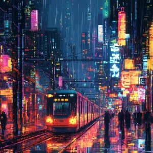 2020 glitchcore pfp retro vibe